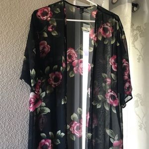 Floral kimono